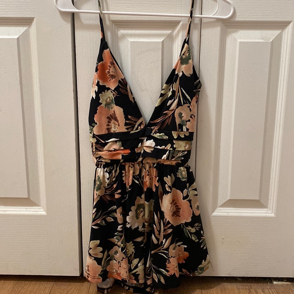 Windsor floral romper
